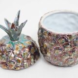Earthenware Pineapple candy box