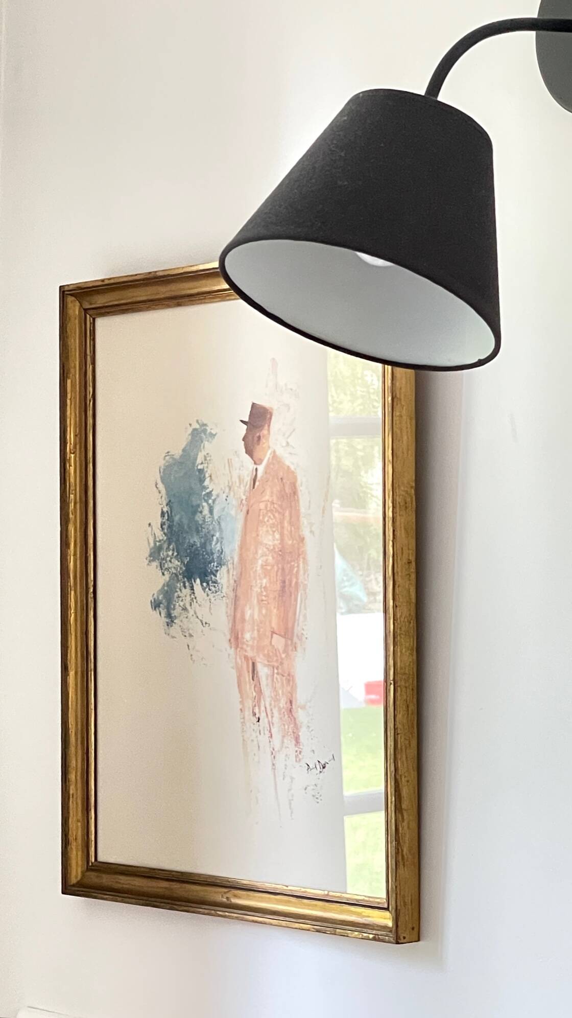 Illustration on vintage paper