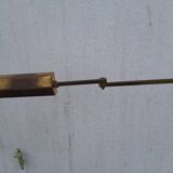 1970s brass floor lamp