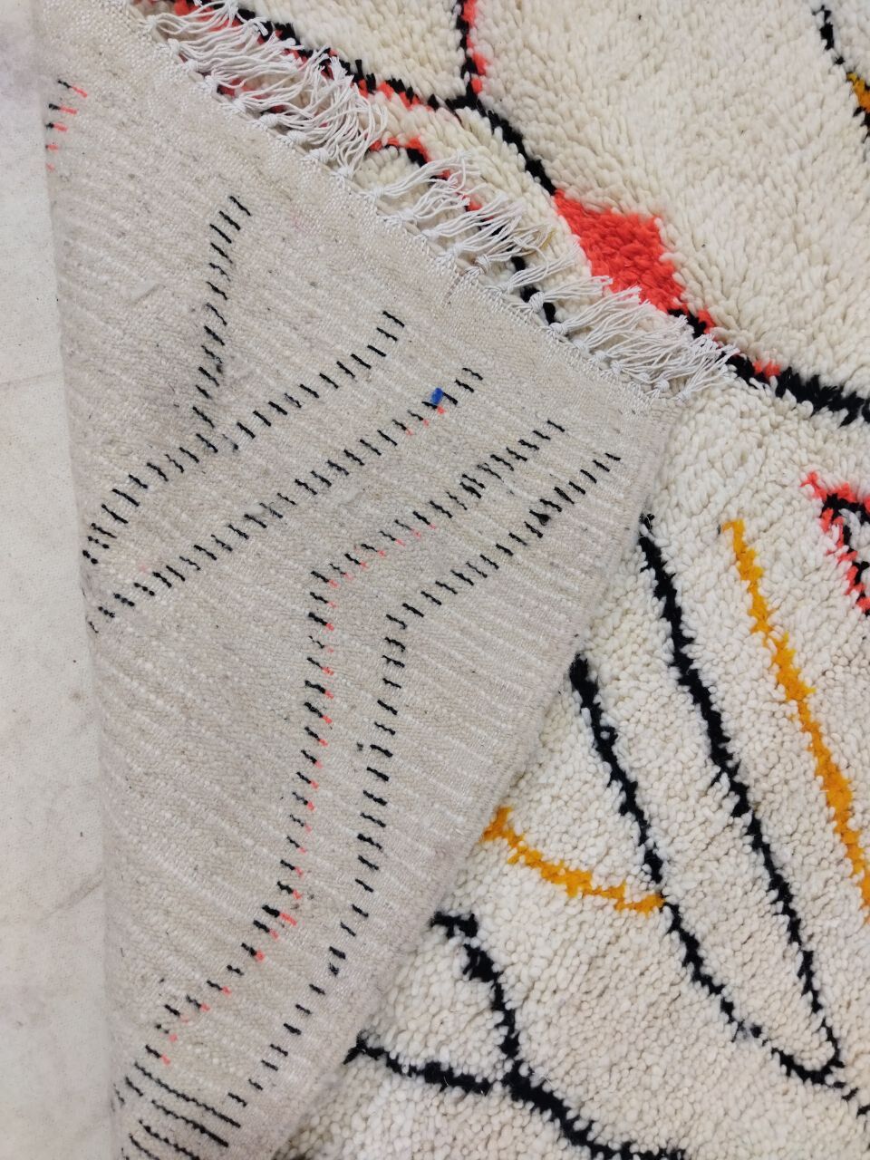 247x157cm moroccan berbere carpet