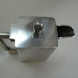 Silver metal coffee maker by B.Bohrmann for Hof Baden-Baden Frankfurt