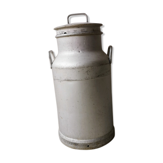 Authentic milk can signed LRG