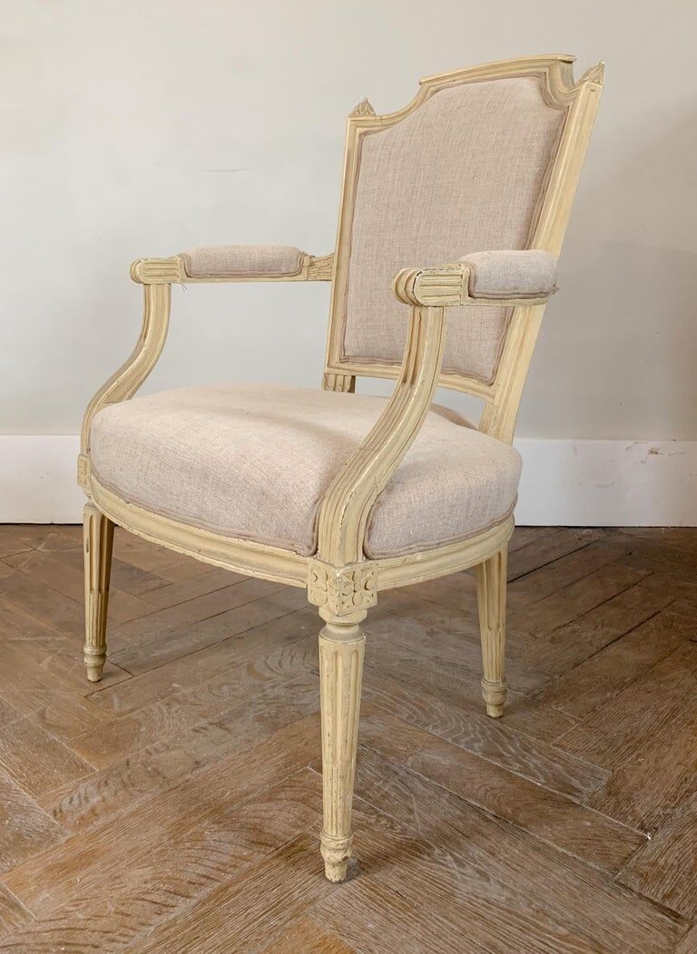 Set of 4 chairs and 2 armchairs 1860