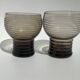 Set of 6 art deco water glasses