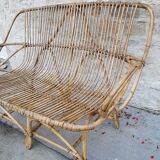 Rattan seat