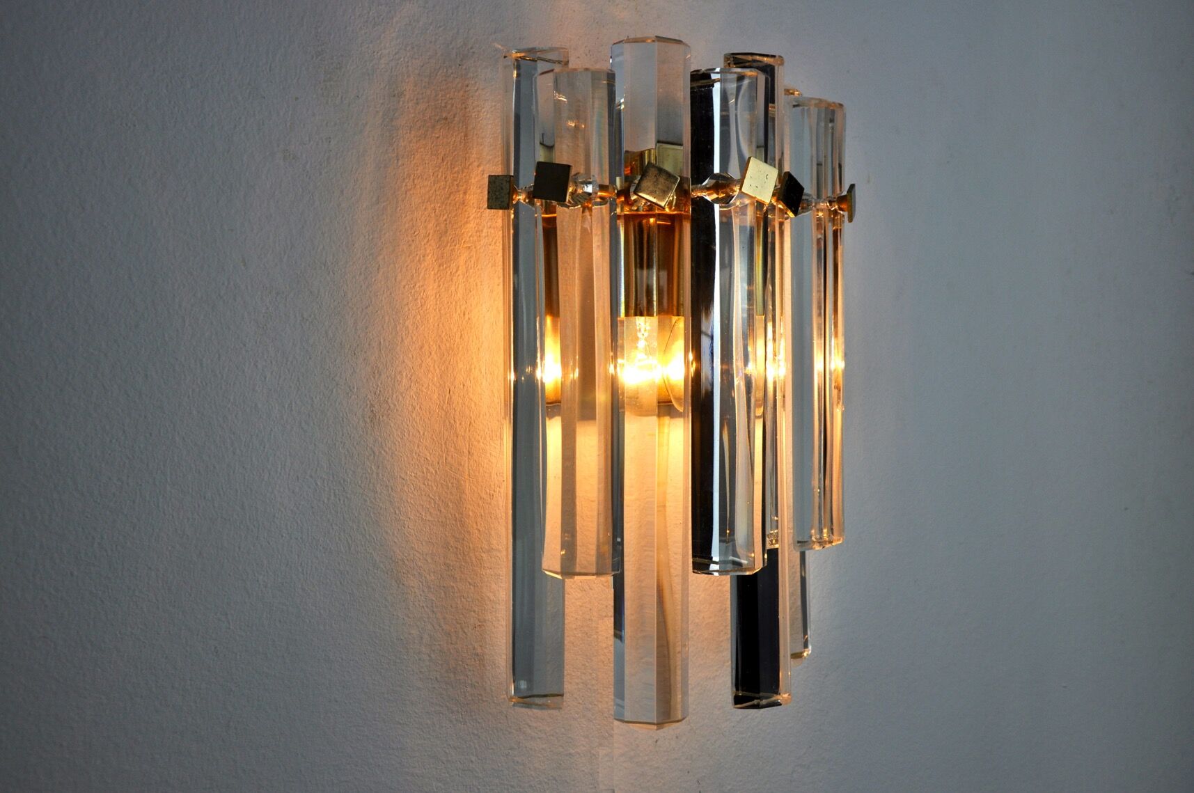 Venini wall lamp for Carmer, Italy, 1970