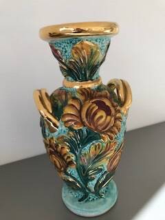 Vase céramique vintage Vallauris 1960