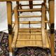Vintage wooden baby high chair