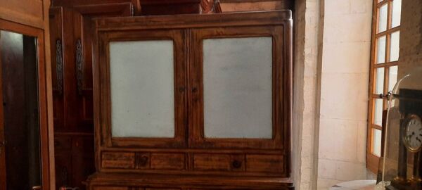 Buffet deux corps vintage