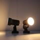 Pair of Two Attachable Table Lamps with a Clip, 1970's, Czechoslovakia