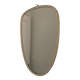 Vintage mirror 1960 free-form asymmetrical rearview mirror - 40 x 26 cm