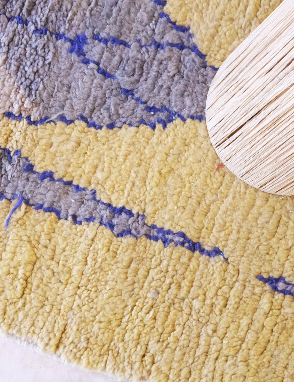 Yellow Hallway Runner - 450 x 82 cm