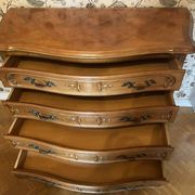 Commode style régence Louis XIV merisier