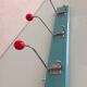 Blue and Red Hook three-headed / vintage 50-60 years