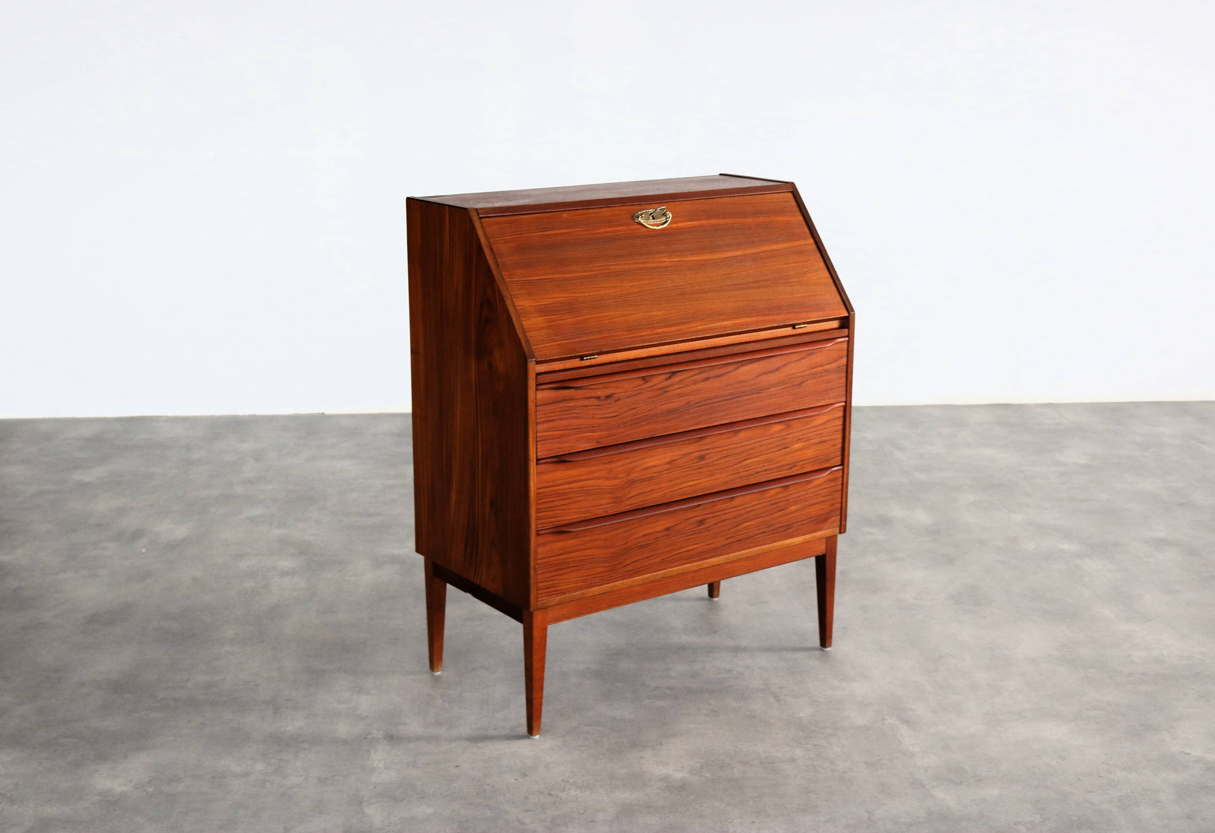 Vintage secretary | desk | teak | 60s | sweden