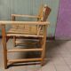Fan armchair in Scandinavian style locust