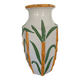 large bamboo vase signed Cartens Germany 1960