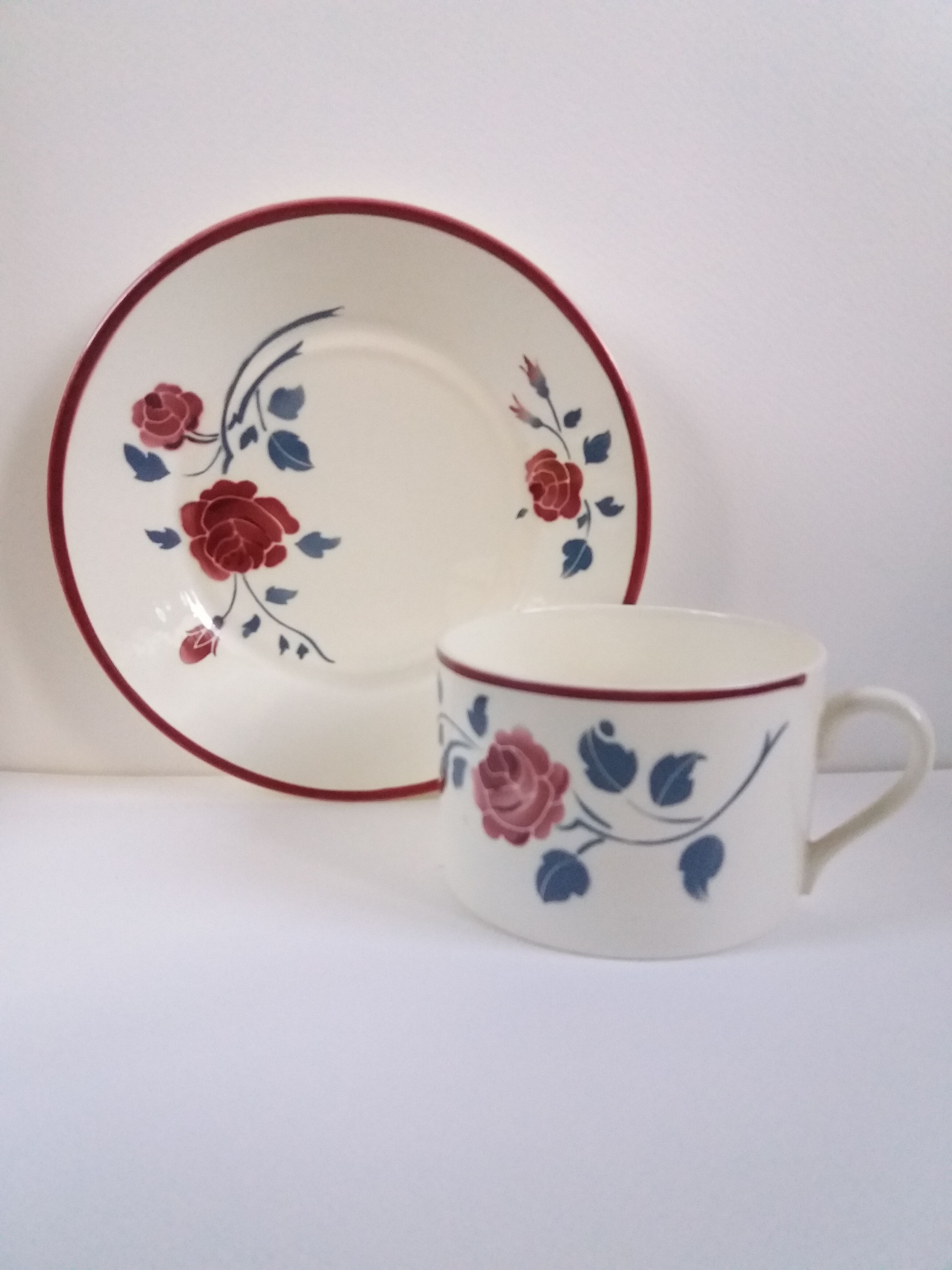 Pair of breakfast cups