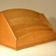 Letter holder, wooden mail holder from the 1950s