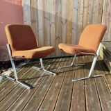 Pair of low chairs