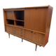 Vintage Scandinavian library, tall sideboard