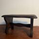 Repose pied ou tabouret bois