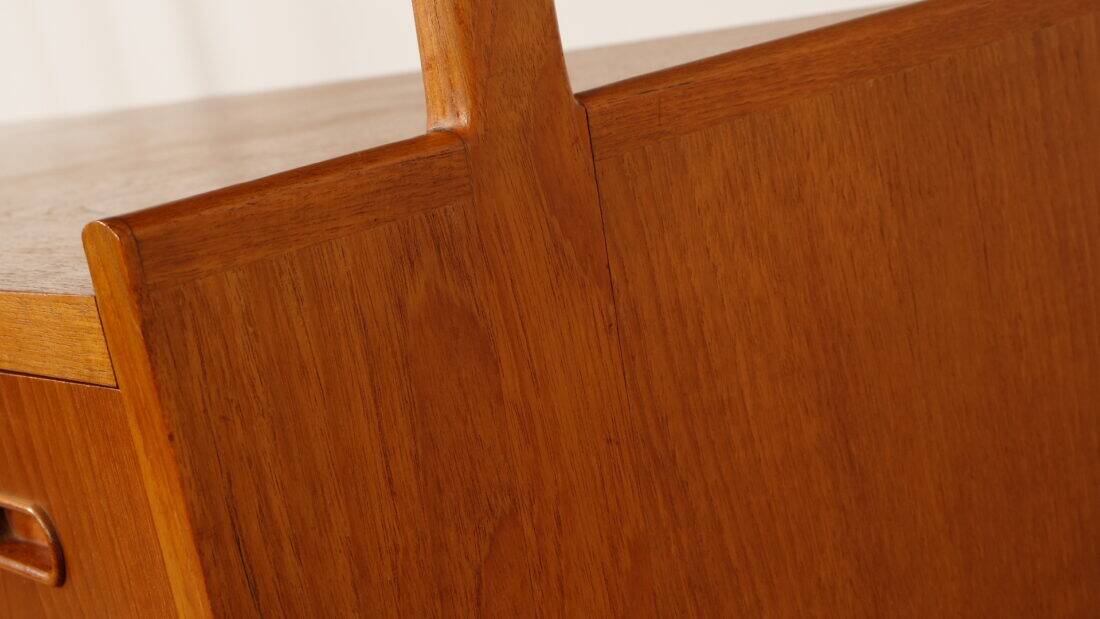 Vintage highboard | Wall cabinet | Teak | 175 cm