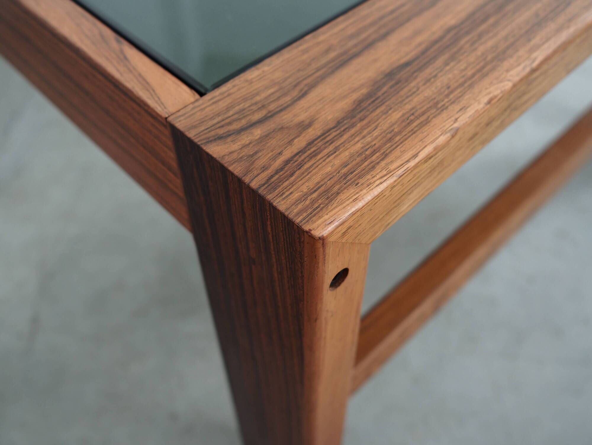 Rosewood coffee table, Danish design, 1970s, production: Denmark
