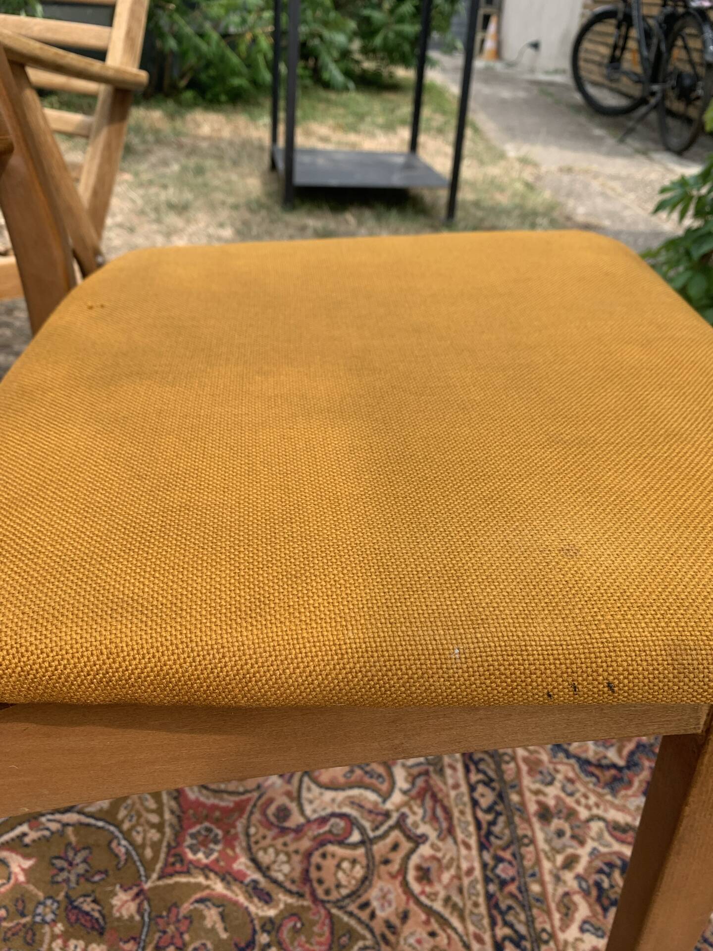 Pair of Vintage Scandinavian "Ladderback" Chairs (1960) - To Restore