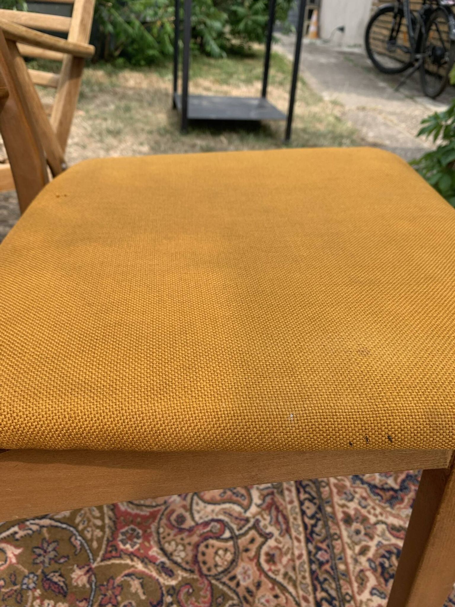 Pair of Vintage Scandinavian "Ladderback" Chairs (1960) - To Restore