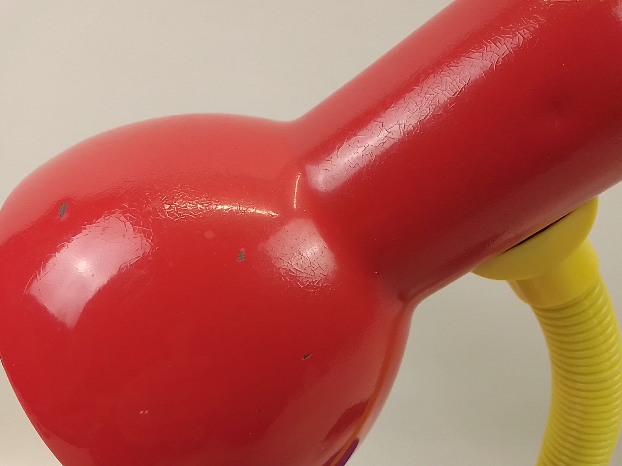 35cm blue, yellow and red desk lamp