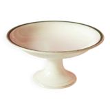 Iron earth compote dish Moulin des Loups