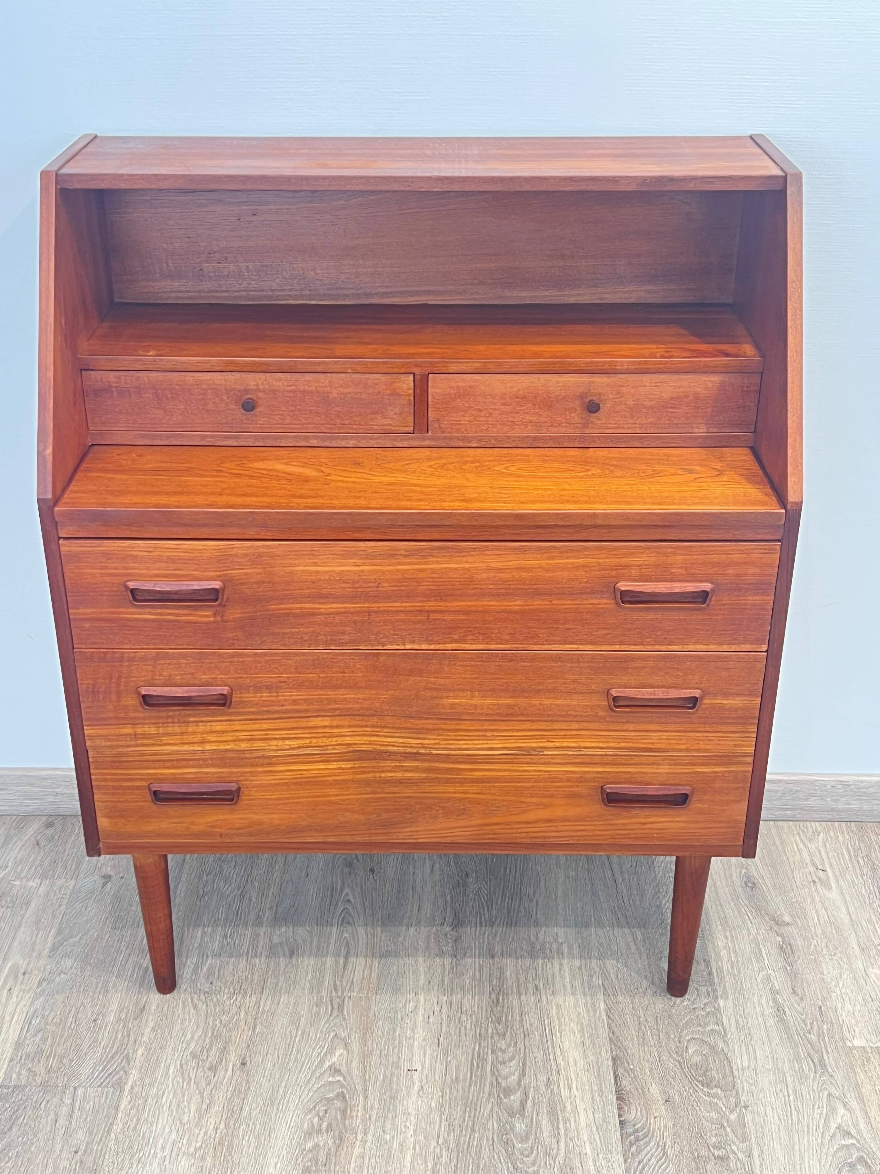 Scandinavian teak secretary from the 50s/60s