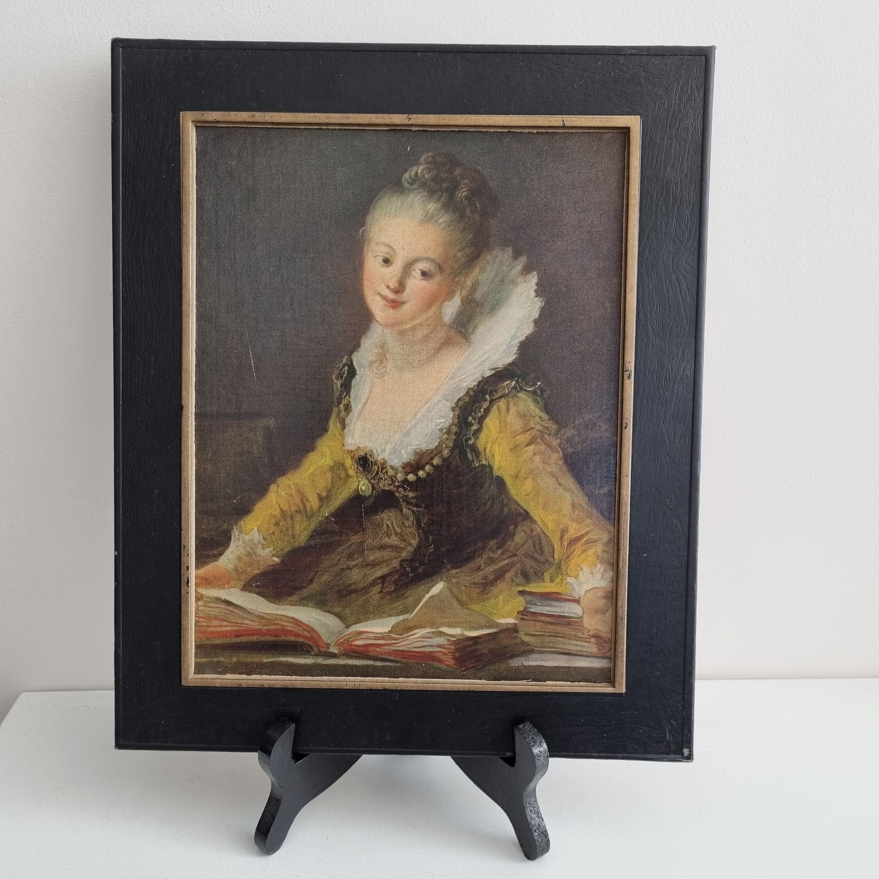 Reproduction frame "The study"