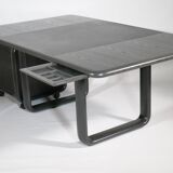 "HOMBRE" Desk in Solid Wood by B. Vogtherr for Rosenthal, 1970s