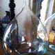 Transparent glass demijohn 15 L canister