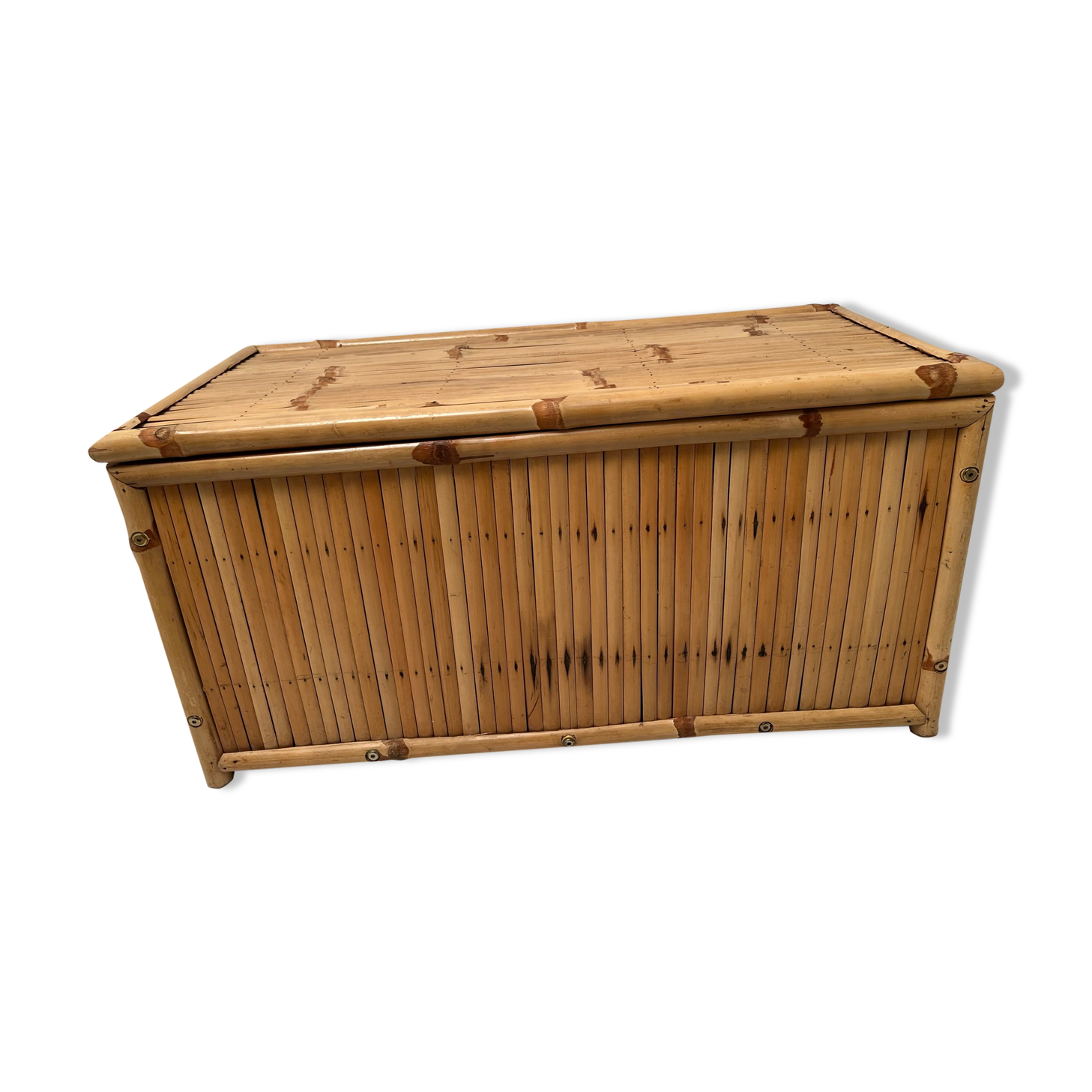 Bamboo chest 60s-70s