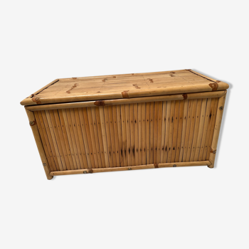 Bamboo chest 60s-70s