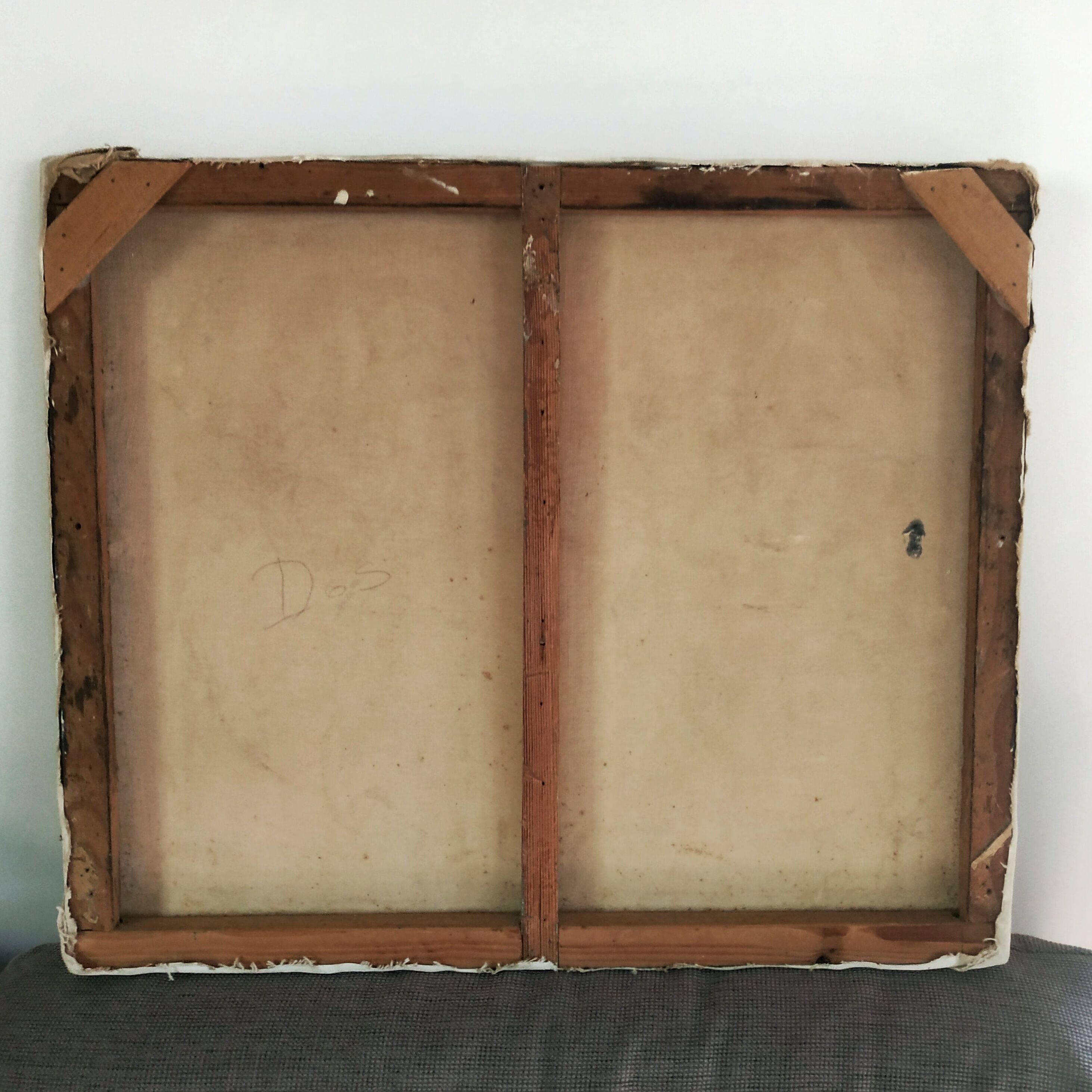 Ancient painting "flowers in a vase of china"