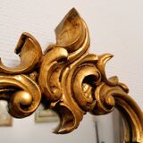 Golden mirror 45x70cm