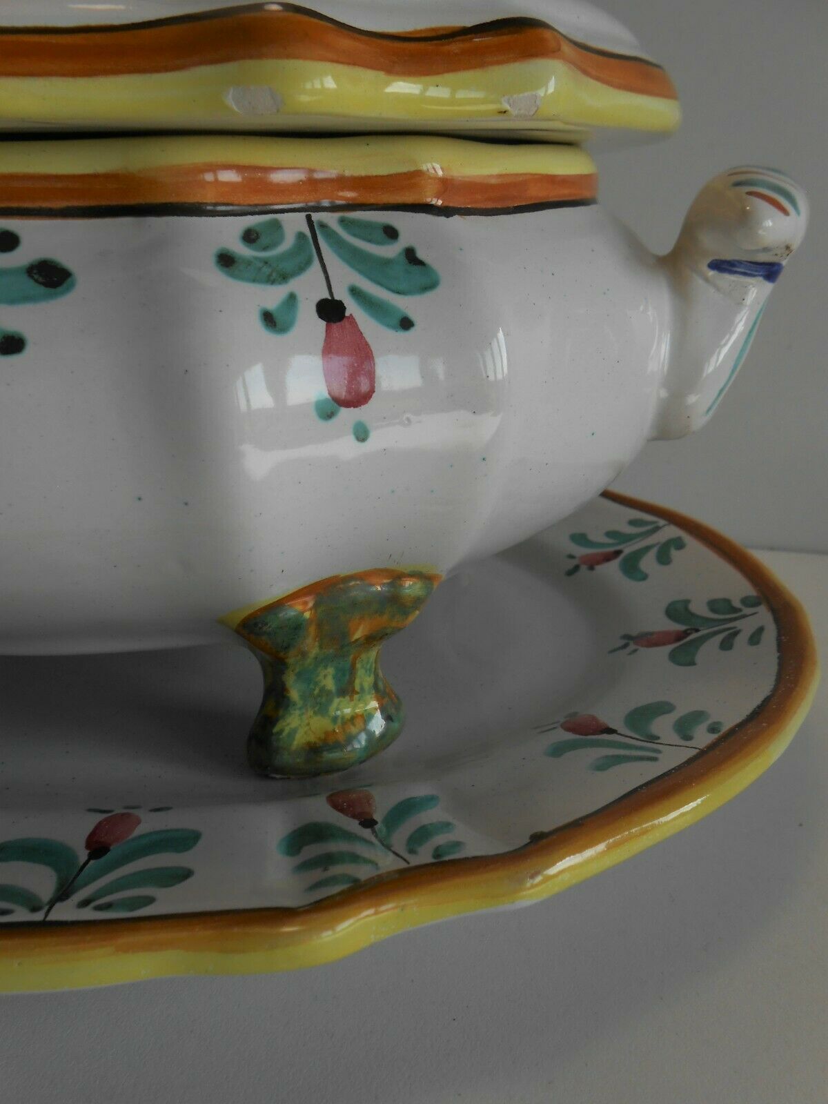 Soupiere "the antica deruta" italian faience
