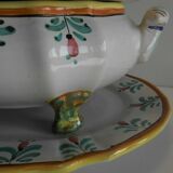 Soupiere " l' antica deruta " faience italienne