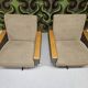 "1970 swivel armchair pair"
