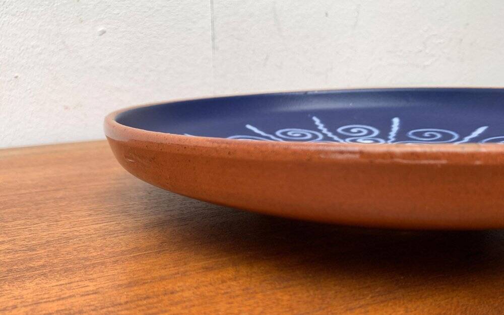 Mid-century ceramic wall plaque, 1960s