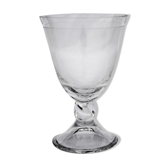 Daum crystal wine glass model Orval