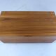 Salin Nyborg Teak Chest / Storage Box / Side Table on Wheels Denmark 1960s