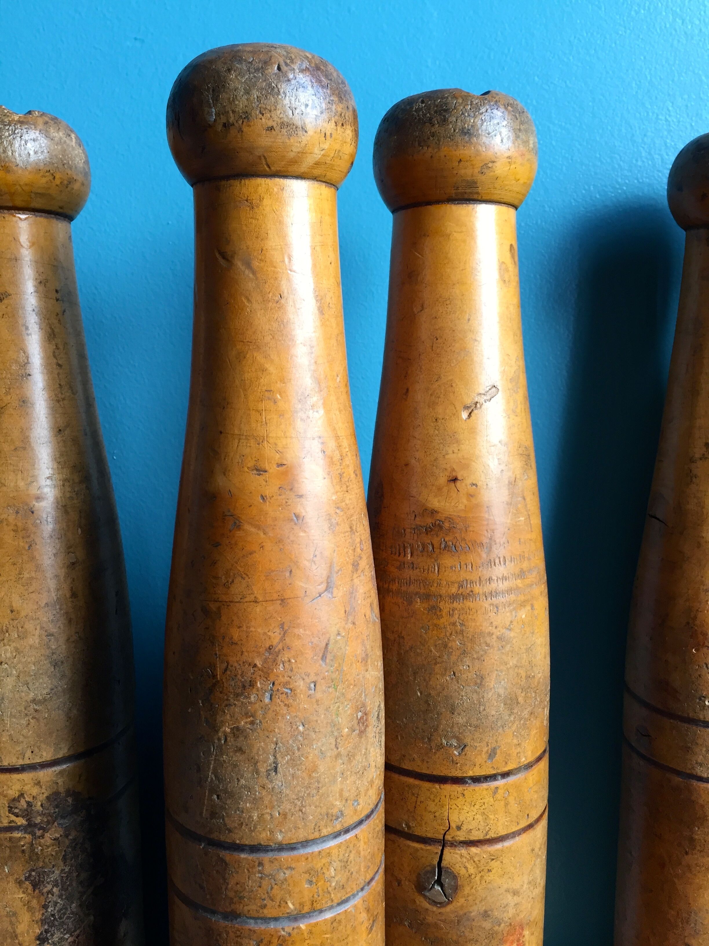 Old wooden keels 19th century French countryside