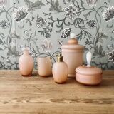 Old opaline toiletries