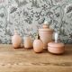 Old opaline toiletries