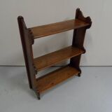Antique walnut hanging rack